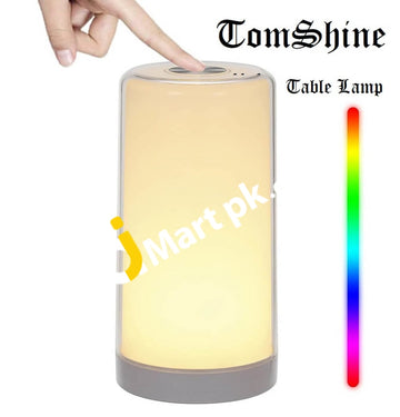 Tomshine Touch Dimmable Led Table Lamp With Color Control Temperature & Brightness Regulation Night